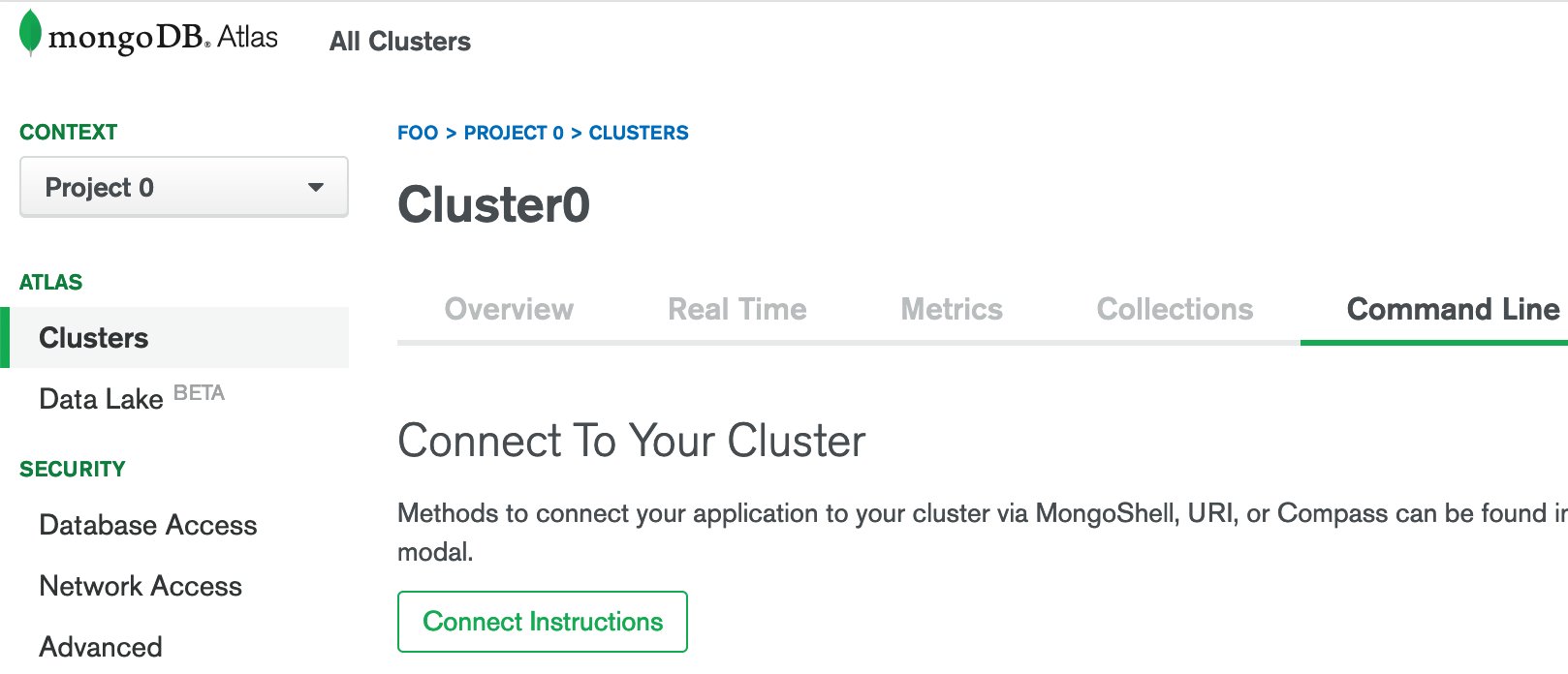 MongoDB Atlas Cluster